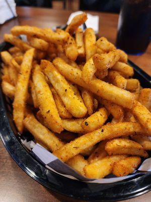 Basket of Cajun fries