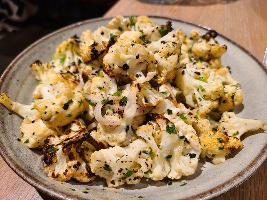 Roasted cauliflower