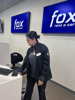 Mirna, rude and discriminatory Fox counter agent.