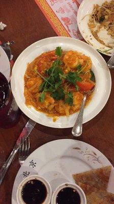 New Malaysian menu items - Chili shrimp