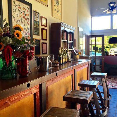 Intimate tasting room with great wines and the personal touch