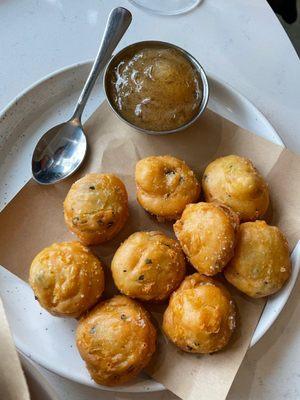 Gougeres - delicious!