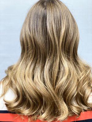 Sun kissed balayage