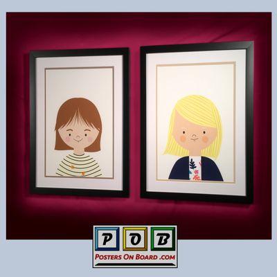 PostersOnBoard.com - Framing Illustrations, Portraits & All types of Art!