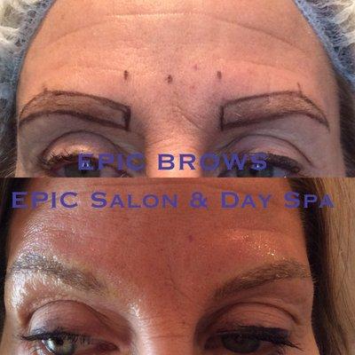 Eyebrow Microblading