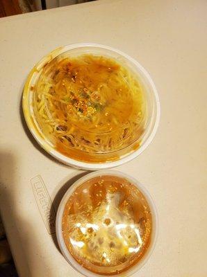 sesame noodles with extra sesame sauce