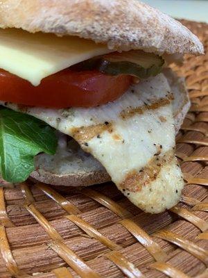 Gluten Free Chicken Breast Sandwich