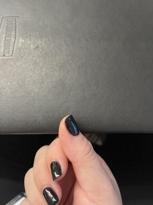 Chipped nail