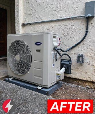 HVAC installation/AC installation