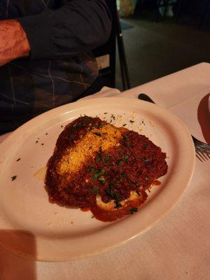 Eggplant parmesan