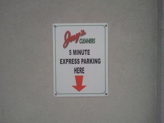 Convenient Express parking onsite