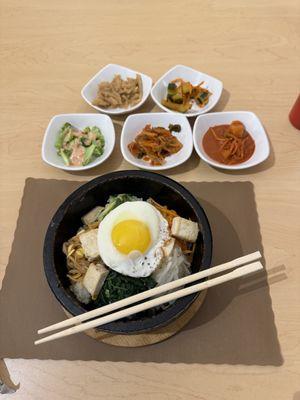 V23. Bibimbap with Tofu -  vegetarian