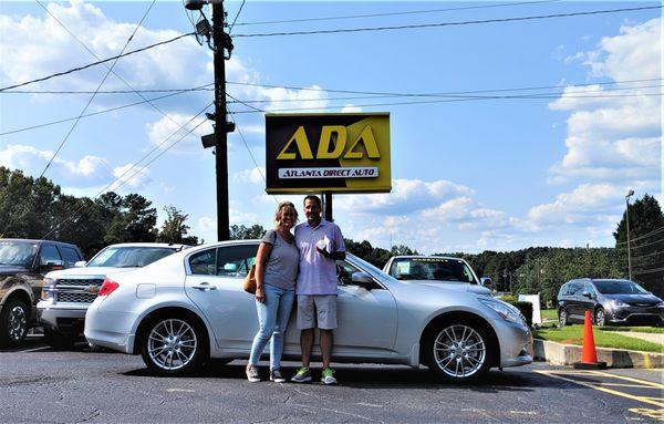 Congratulations! On behalf of everyone at Atlanta Direct Auto.