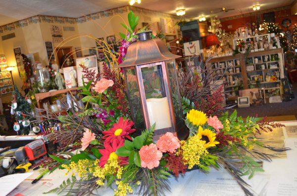 Sarah's Flowers & Gifts is always creating something new and unique!  102 Legion St Manchester Iowa - LOCALLY OWNED AND OPERATED FLORIST!