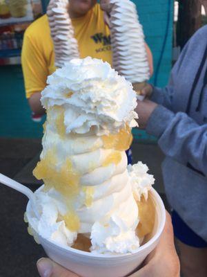 Medium pineapple  sundae