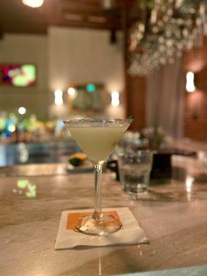 Cucumber ginger martini ($17)