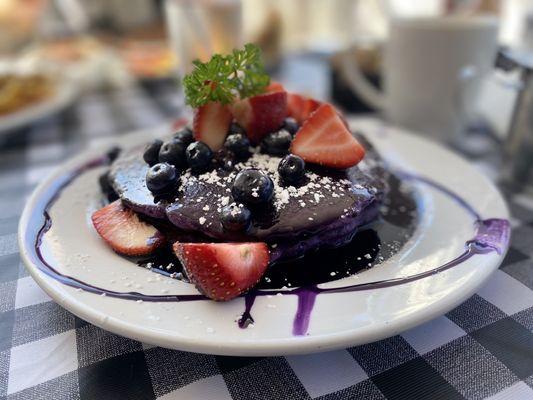 FILIPINO UBE PANCAKES