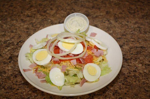 Chef Salad with all the Fixings.