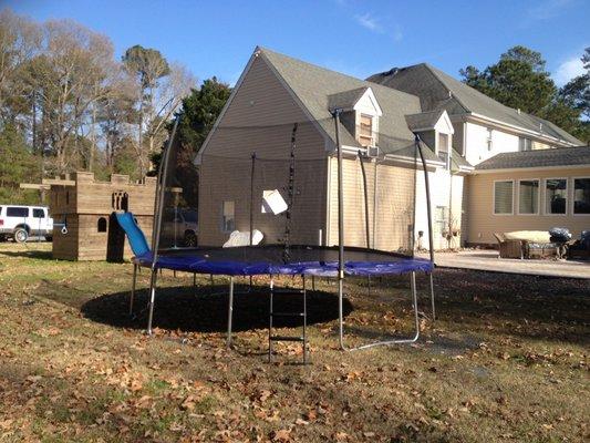 Home Trampoline Assembly Service