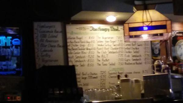 Pretty extensive menu.