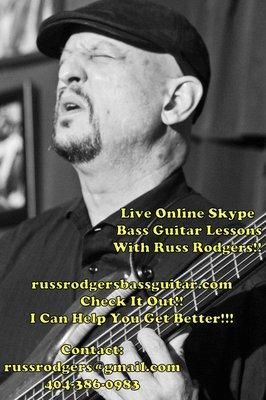 Bass Guitar Lessons!
 https://www.russrodgersbassguitar.com/wp/2013/06/07/more-right-hand-form-ideas-for-your-slap-bass-playing/