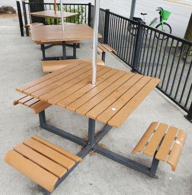 Outdoor seats