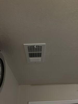 New ceiling vent done in my living room