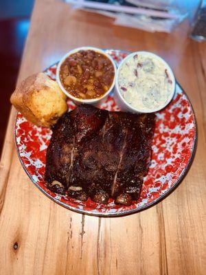 Ribs 10/10 Baked Beans 10/10 Potato Salad 10/10 Cornbread 1000/10