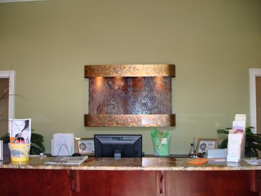 Reception area