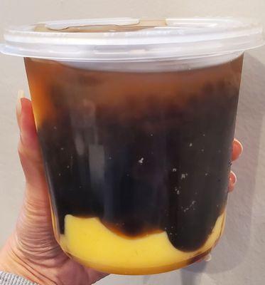 April 17th, 2023 - Darjeeling Black Tea: Chubby (26 Oz.), Tapioca (Large), Tapioca (Small), Egg Pudding, Grass Jelly ($6.59)