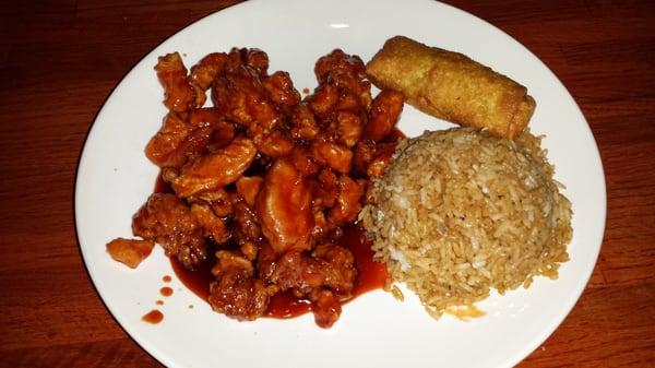 General Tso's Chicken minus veggies