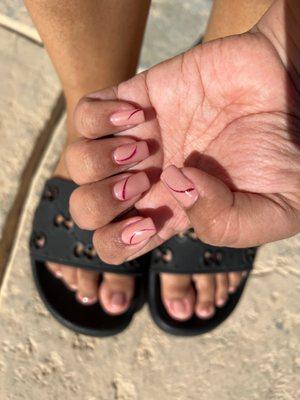 Gel X Fill & Hydrating Pedi (Nude Color: B6)