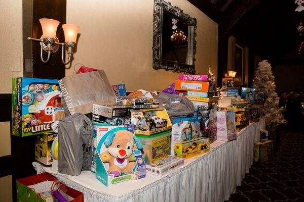 Annual Holiday Party donation to Ronald McDonald House