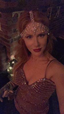 Rocked the Gatsby costume with confidence after my treatments!