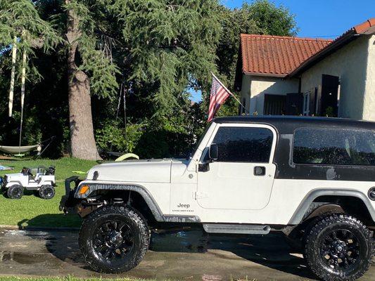 Finally got my Jeep on road.