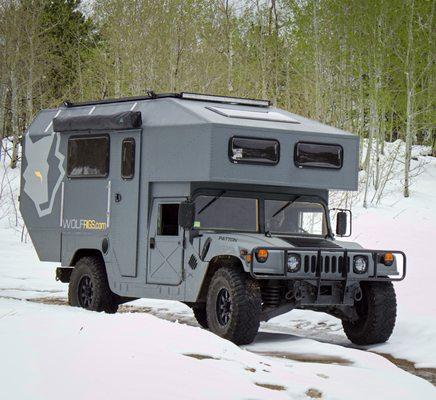 Patton in its natural habitat - snow above central city colorado