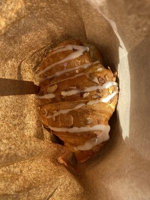 Almond croissant