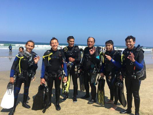 La Jolla shores dive.