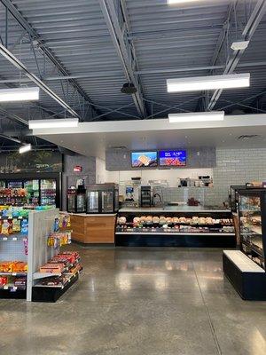 Kitchen Counter of Kum & Go in Tulsa, Oklahoma.