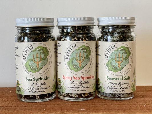 Our famous Sea Sprinkles! A California furikake made with local seaweed, organic sesame and California Sea Salt