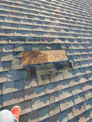 What is under the shingle is important.