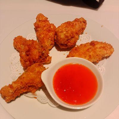 Asian wings appetizer