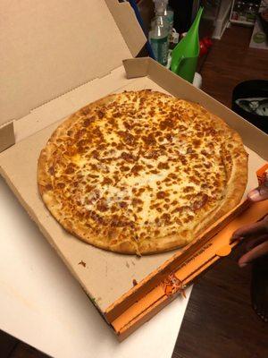 Cheese pizza