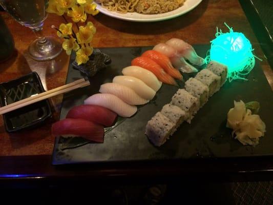 Glowing things and awesome huge rolls!