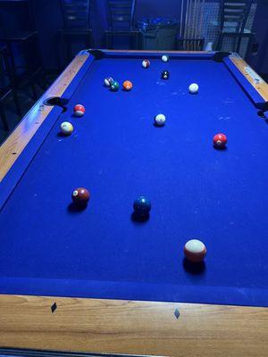 Pool table