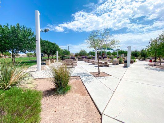 Park picnic tables/benches