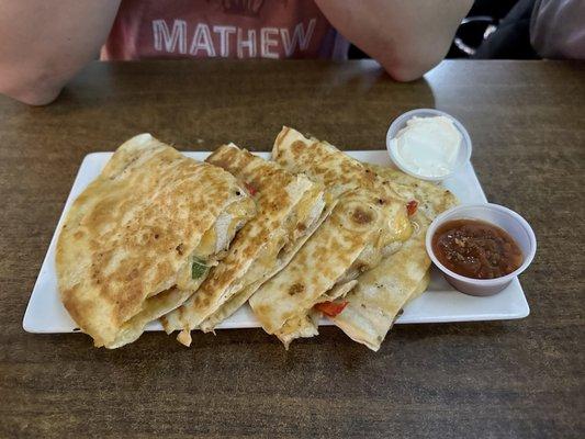 Quesadilla with chicken