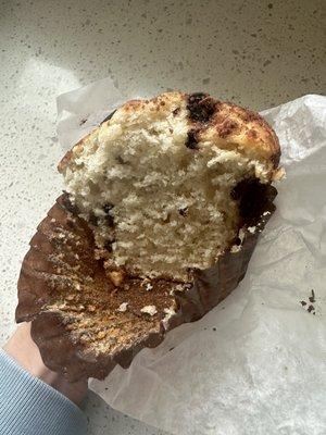 Inside muffin