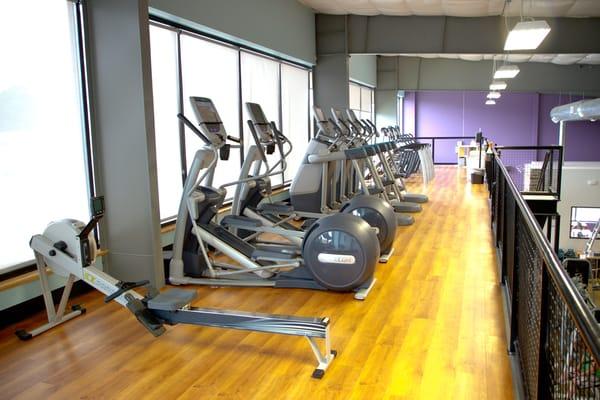 Upstairs cardio - something for everyone!