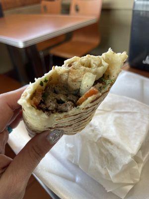 Beef Shawarma Sandwich